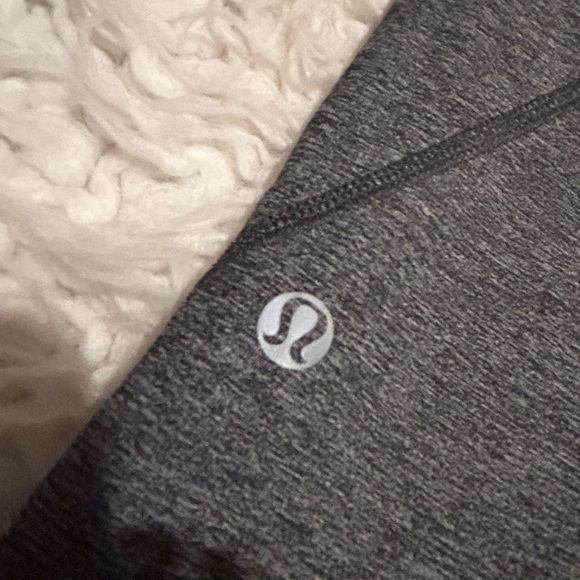 Lululemon Inspire Tight II (Mesh) Heathered Black full length zip bb - Picture 6 of 15